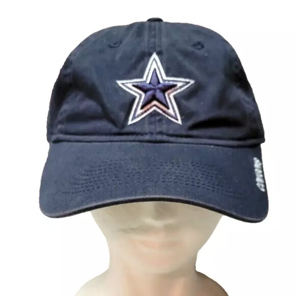 Dallas Cowboys Reebok NFL Adjustable Strapback Blue Hat/Cap Football - Picture 1 of 11